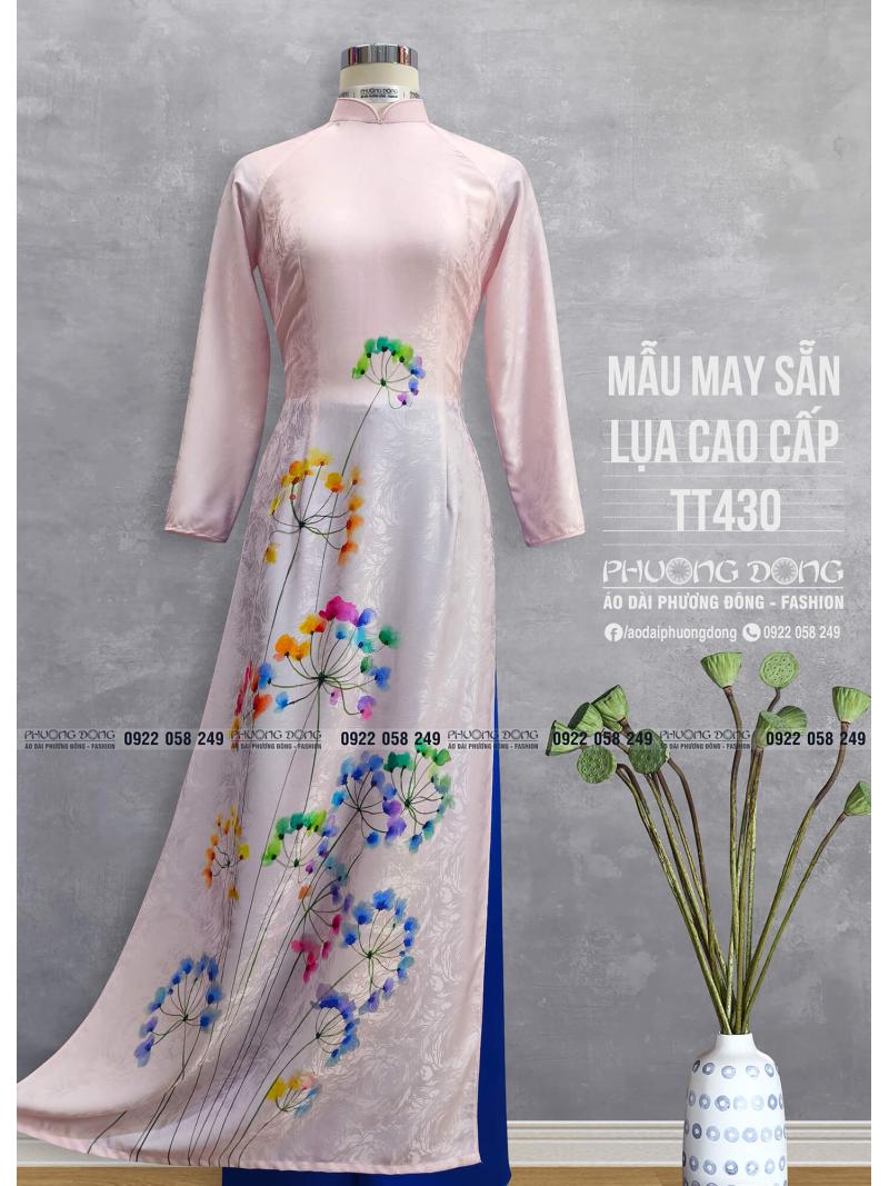 Áo Dài Truyền Thống Lụa Cao Cấp TT430